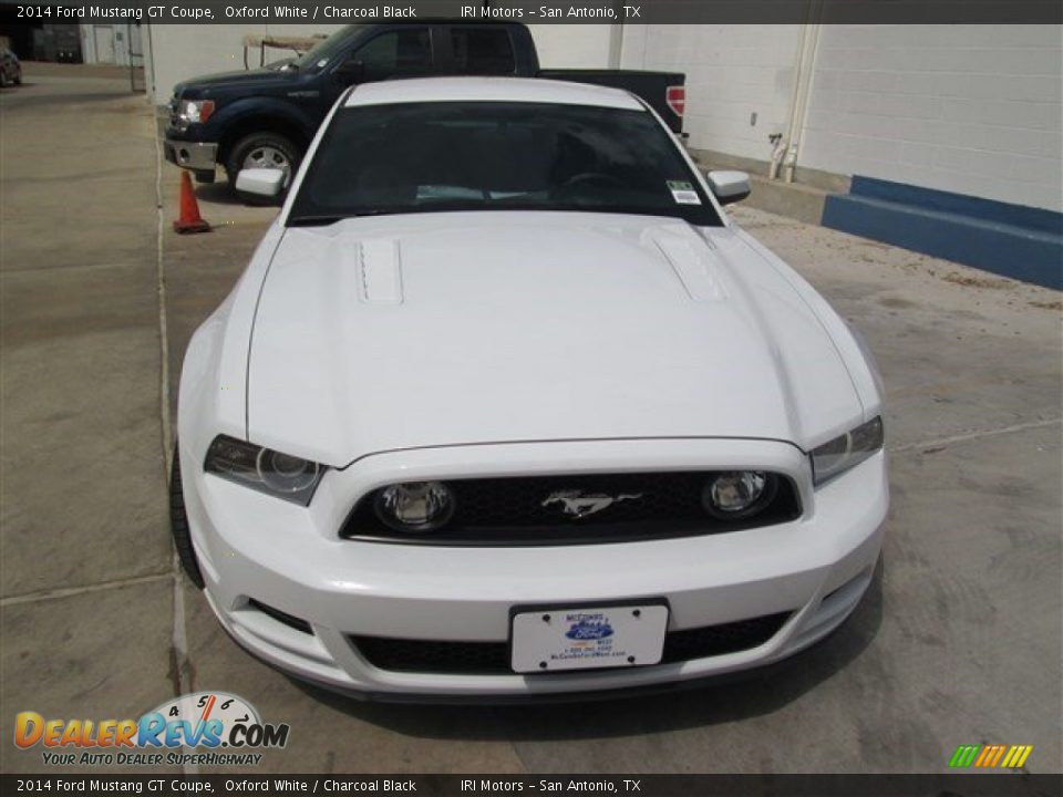 2014 Ford Mustang GT Coupe Oxford White / Charcoal Black Photo #2