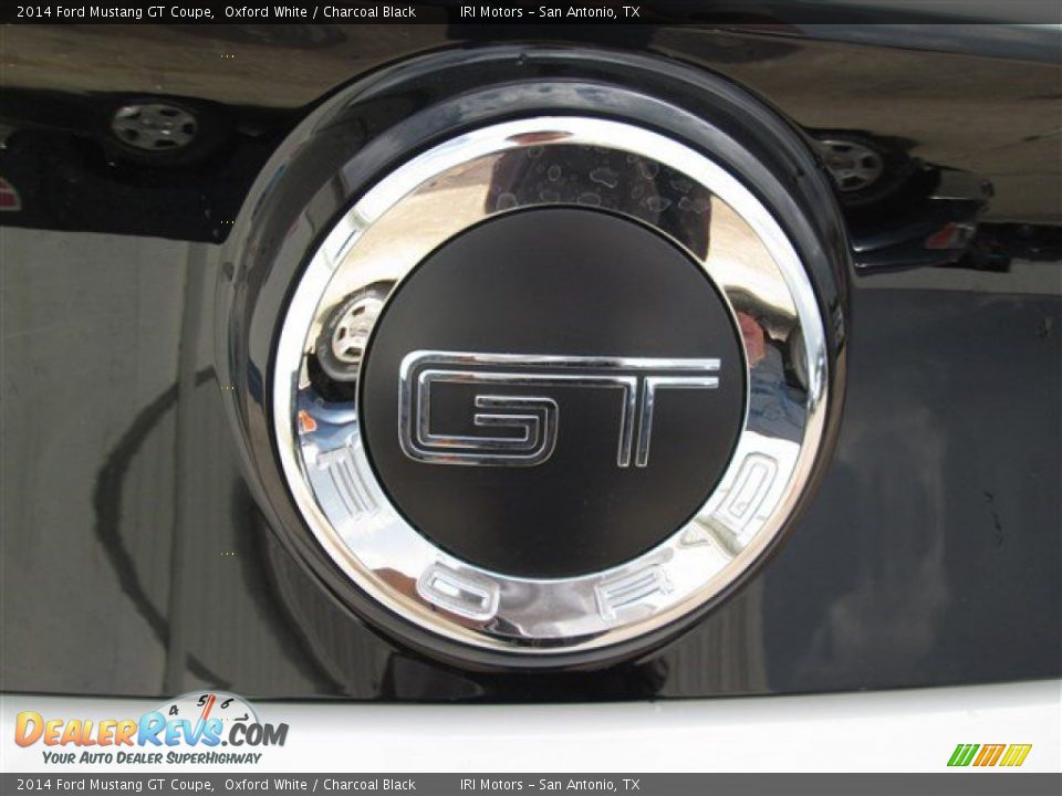 2014 Ford Mustang GT Coupe Oxford White / Charcoal Black Photo #10