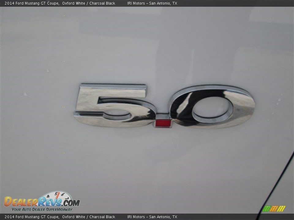 2014 Ford Mustang GT Coupe Oxford White / Charcoal Black Photo #11