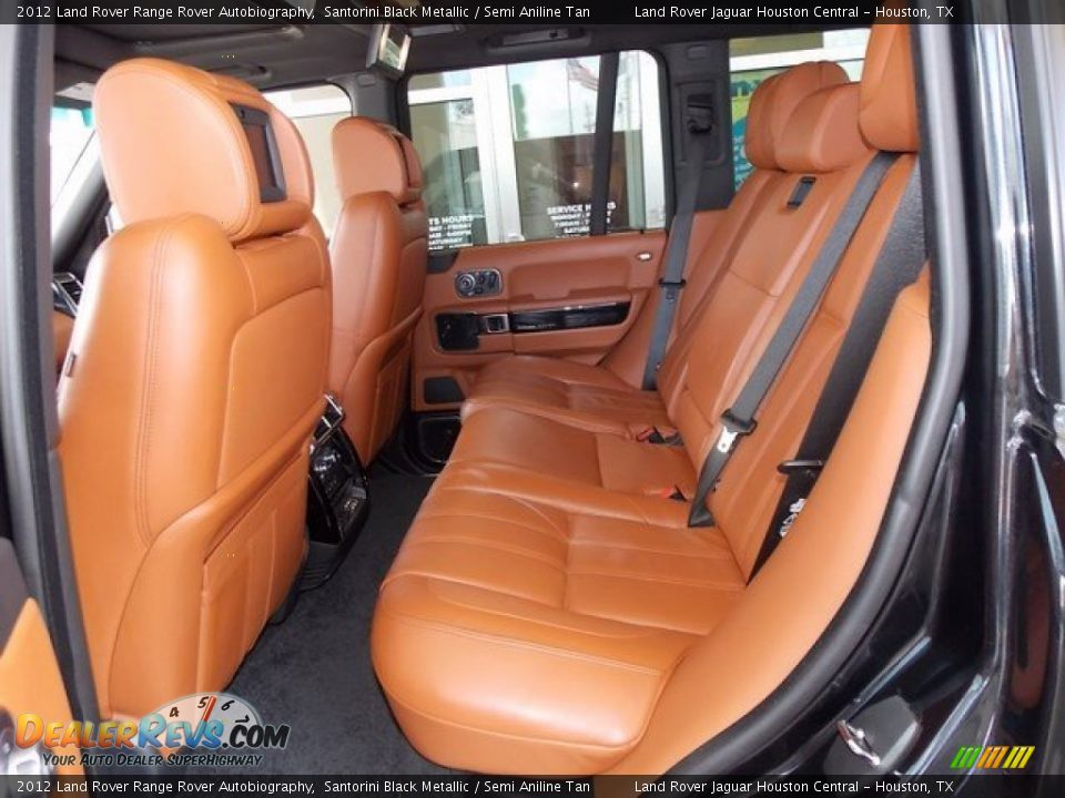 Rear Seat of 2012 Land Rover Range Rover Autobiography Photo #4
