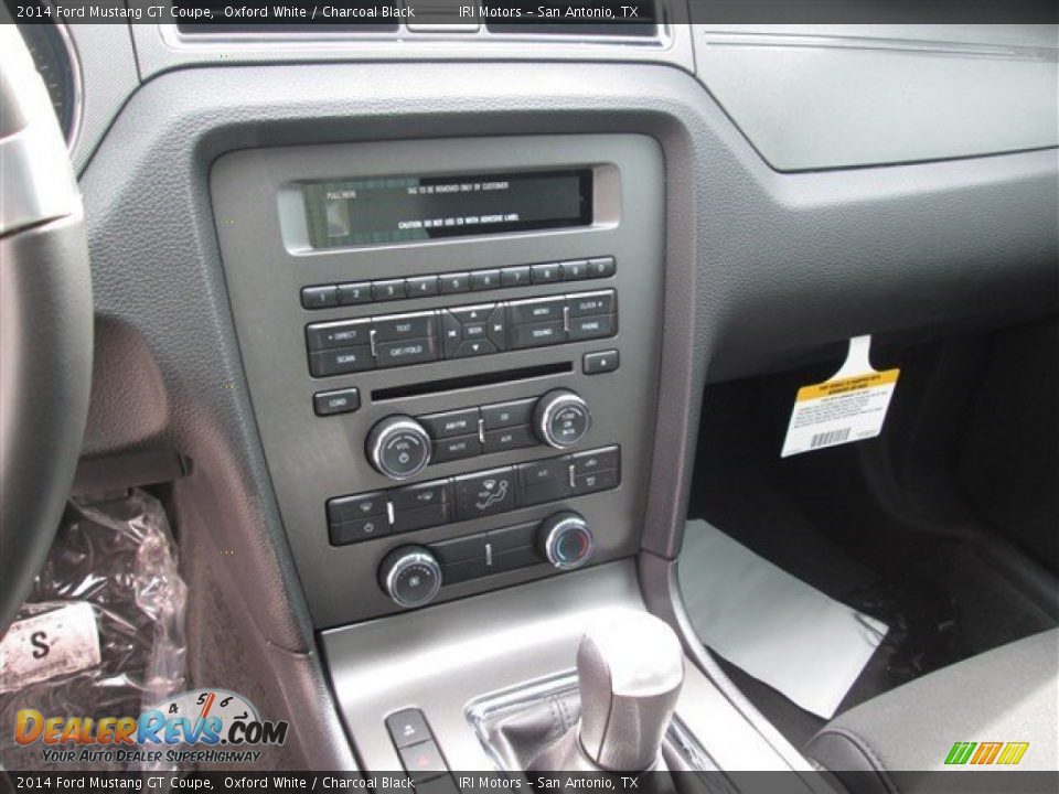 2014 Ford Mustang GT Coupe Oxford White / Charcoal Black Photo #14