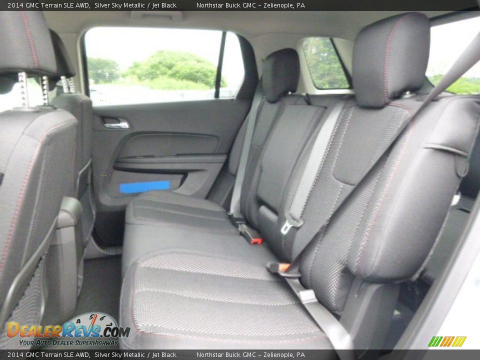 Rear Seat of 2014 GMC Terrain SLE AWD Photo #11