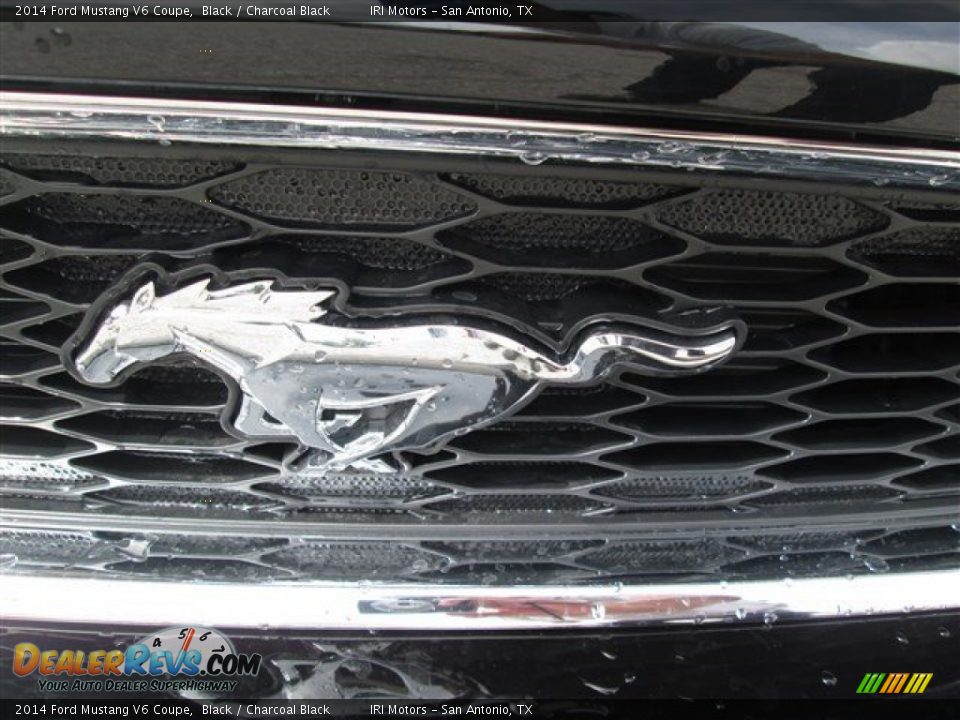 2014 Ford Mustang V6 Coupe Black / Charcoal Black Photo #11