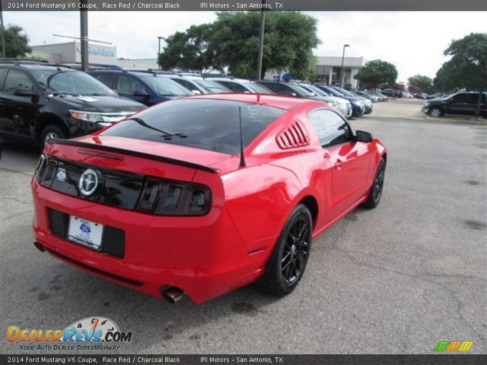 2014 Ford Mustang V6 Coupe Race Red / Charcoal Black Photo #5