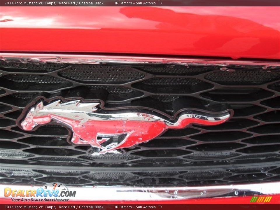 2014 Ford Mustang V6 Coupe Race Red / Charcoal Black Photo #11