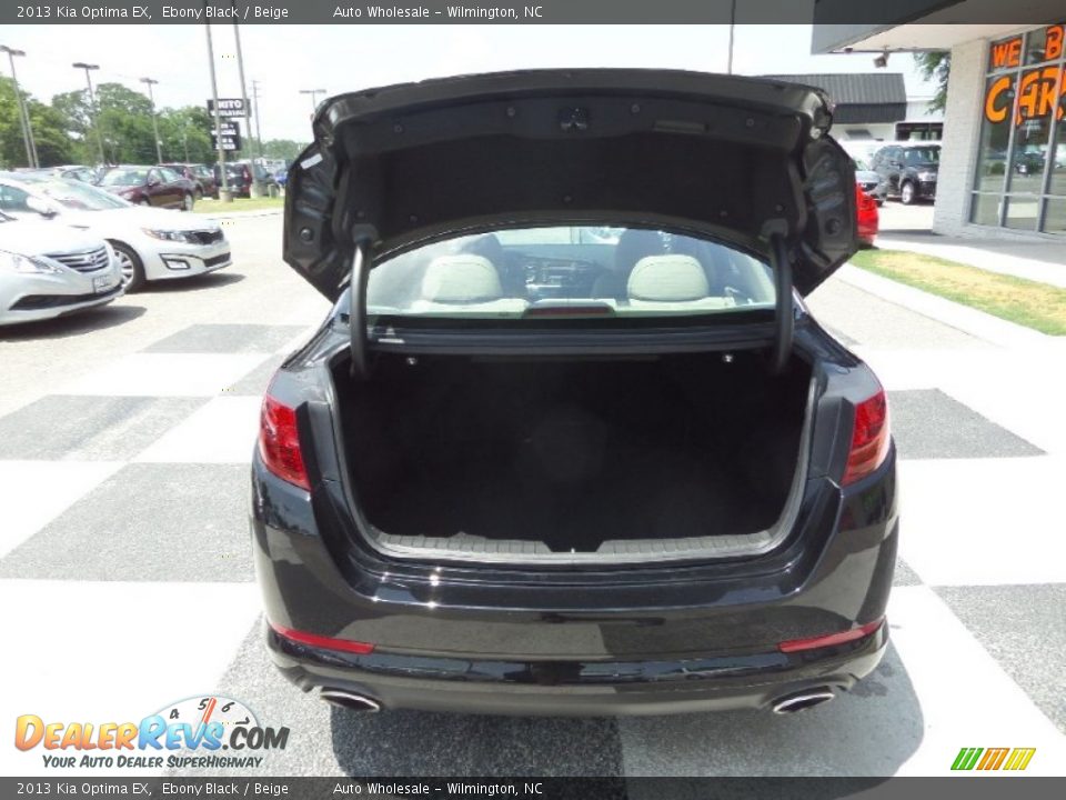 2013 Kia Optima EX Ebony Black / Beige Photo #5