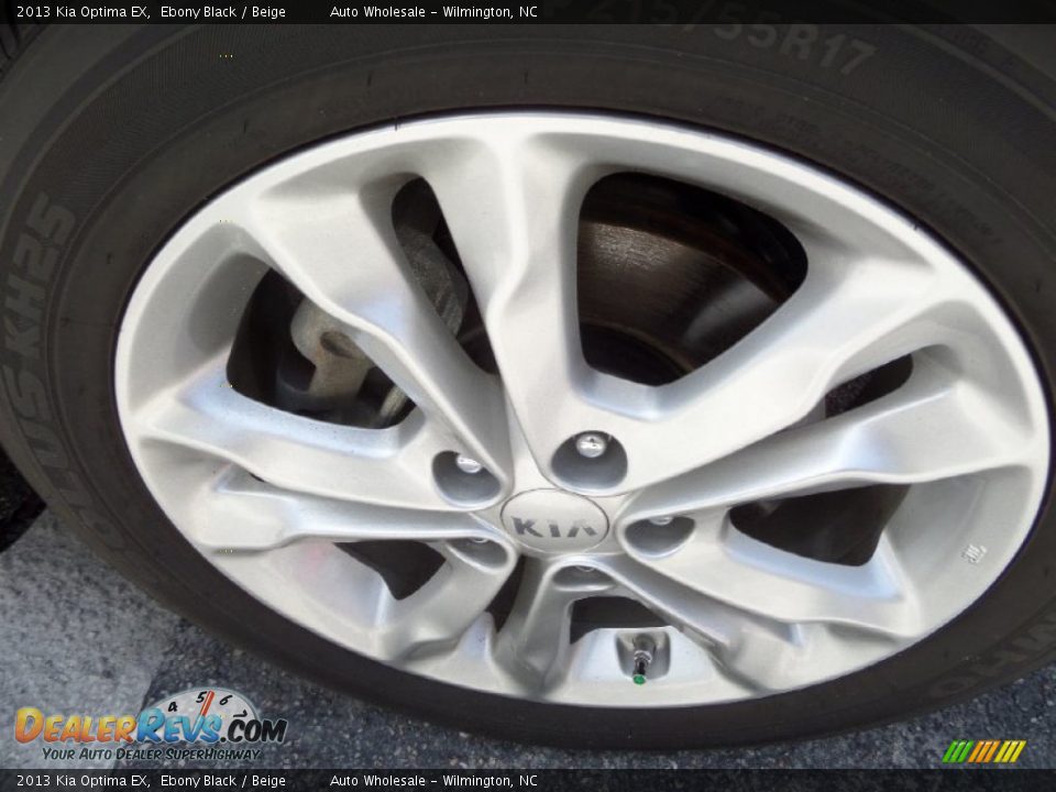 2013 Kia Optima EX Ebony Black / Beige Photo #7