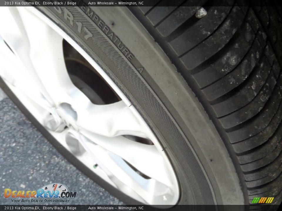 2013 Kia Optima EX Ebony Black / Beige Photo #8