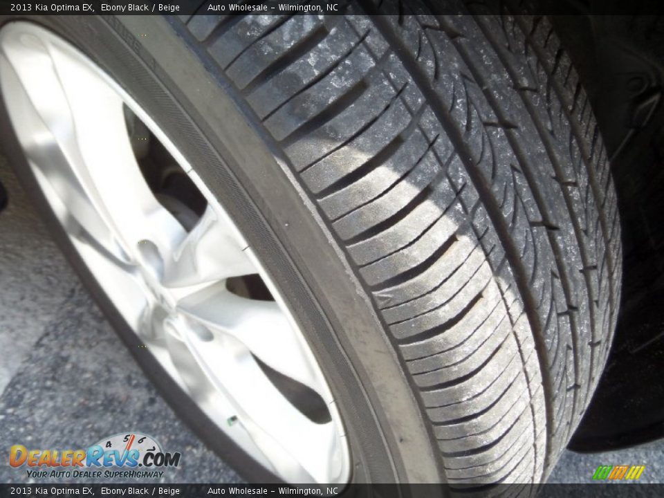 2013 Kia Optima EX Ebony Black / Beige Photo #9