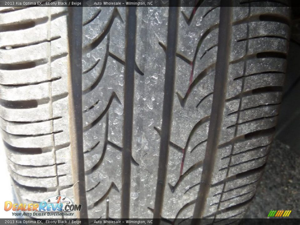 2013 Kia Optima EX Ebony Black / Beige Photo #10