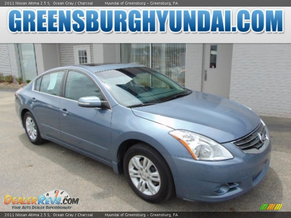 2011 Nissan Altima 2.5 S Ocean Gray / Charcoal Photo #1