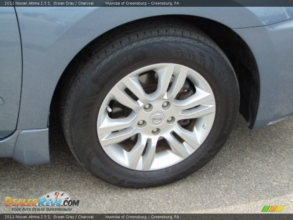2011 Nissan Altima 2.5 S Ocean Gray / Charcoal Photo #3