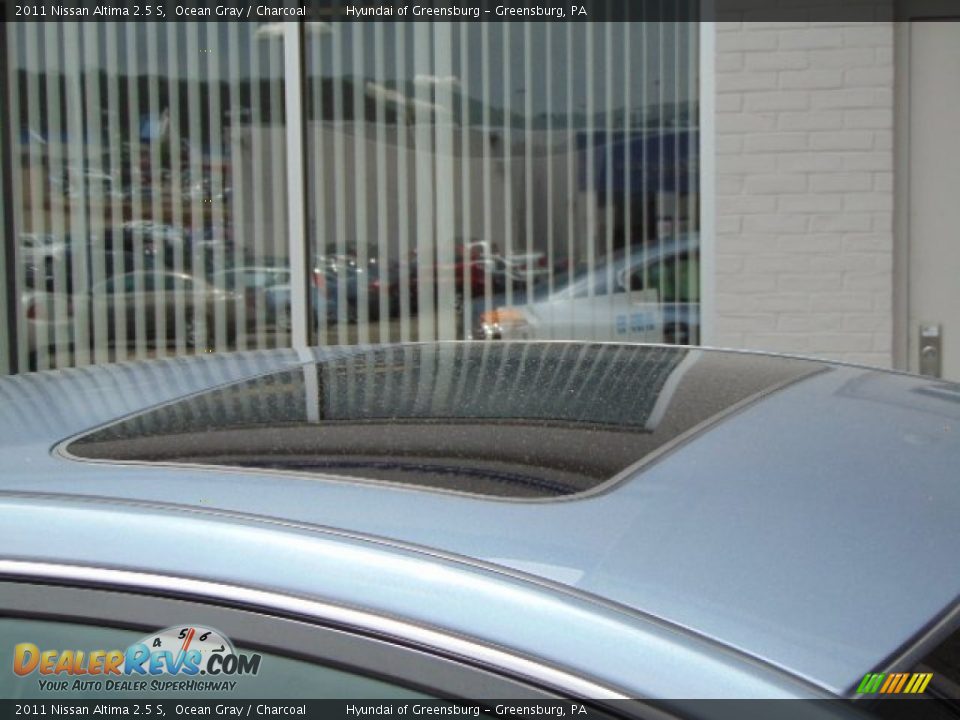 2011 Nissan Altima 2.5 S Ocean Gray / Charcoal Photo #4