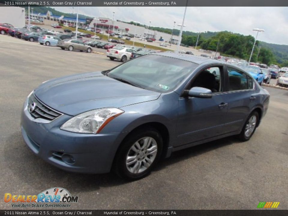 2011 Nissan Altima 2.5 S Ocean Gray / Charcoal Photo #6