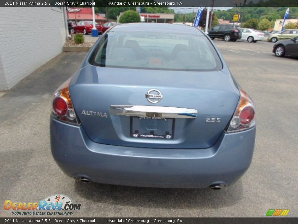 2011 Nissan Altima 2.5 S Ocean Gray / Charcoal Photo #9