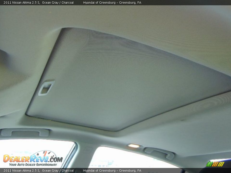 2011 Nissan Altima 2.5 S Ocean Gray / Charcoal Photo #11