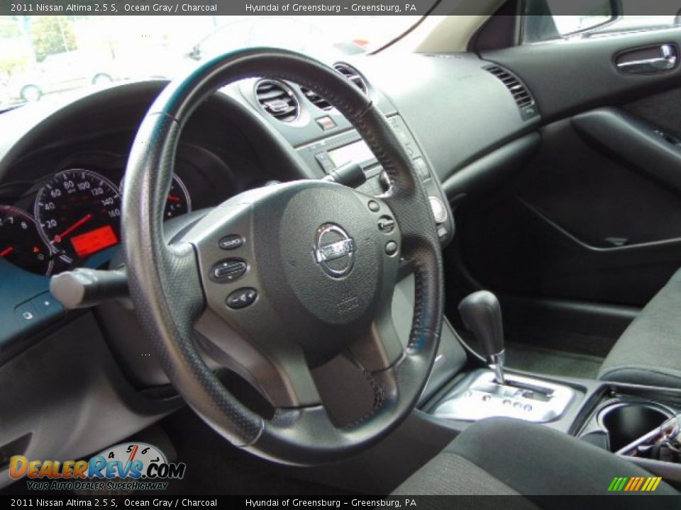 2011 Nissan Altima 2.5 S Ocean Gray / Charcoal Photo #13