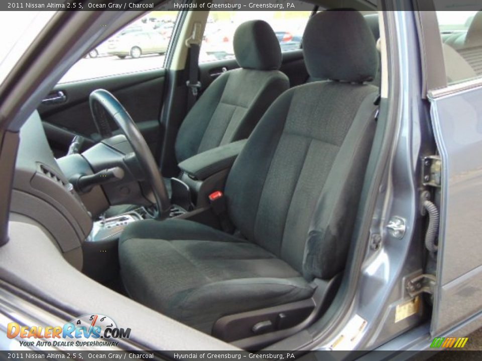 2011 Nissan Altima 2.5 S Ocean Gray / Charcoal Photo #14