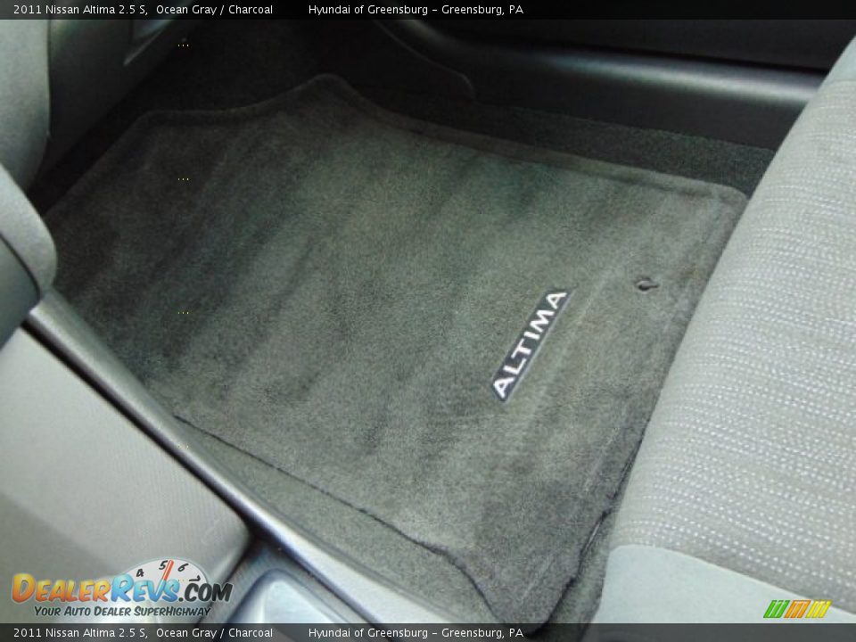2011 Nissan Altima 2.5 S Ocean Gray / Charcoal Photo #18
