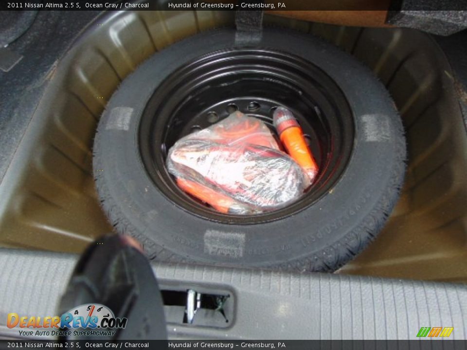 2011 Nissan Altima 2.5 S Ocean Gray / Charcoal Photo #21
