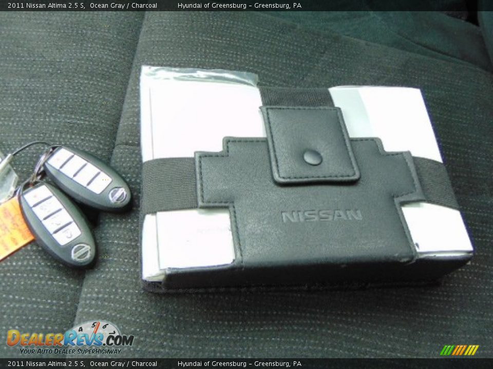 2011 Nissan Altima 2.5 S Ocean Gray / Charcoal Photo #22