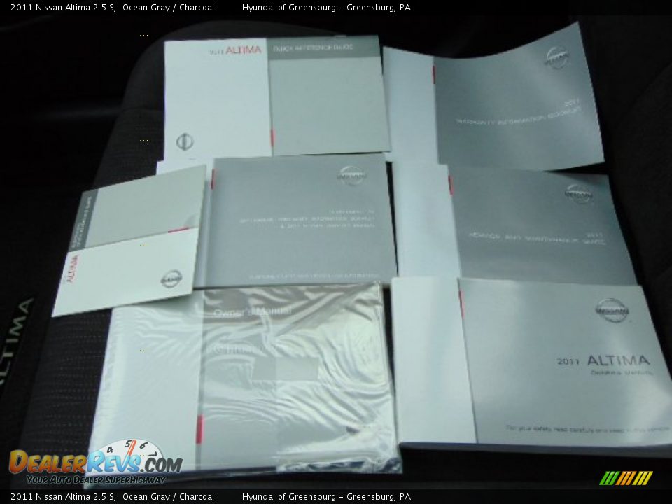 2011 Nissan Altima 2.5 S Ocean Gray / Charcoal Photo #23
