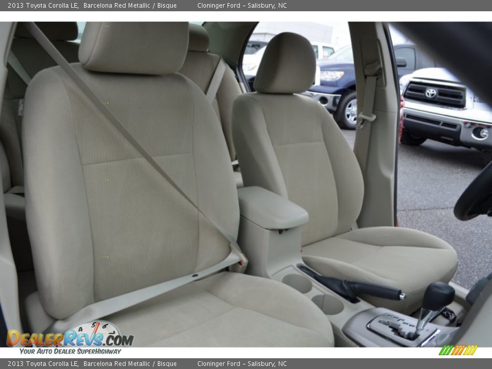 2013 Toyota Corolla LE Barcelona Red Metallic / Bisque Photo #15