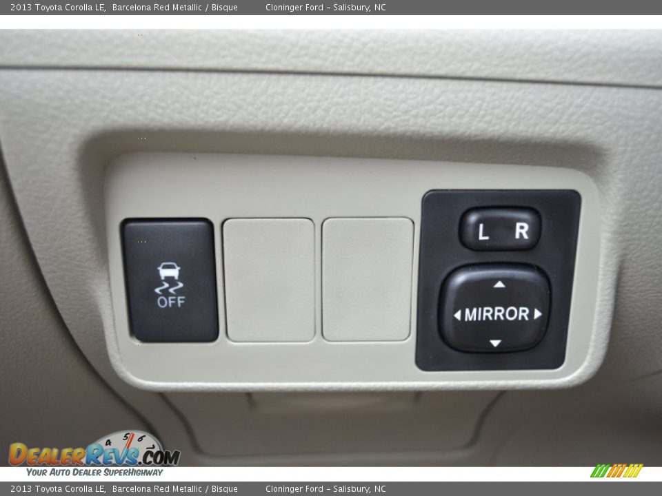 2013 Toyota Corolla LE Barcelona Red Metallic / Bisque Photo #21
