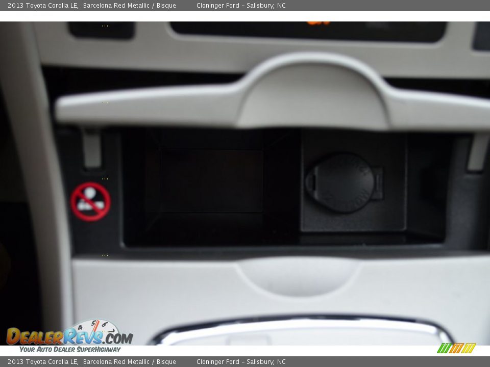2013 Toyota Corolla LE Barcelona Red Metallic / Bisque Photo #26