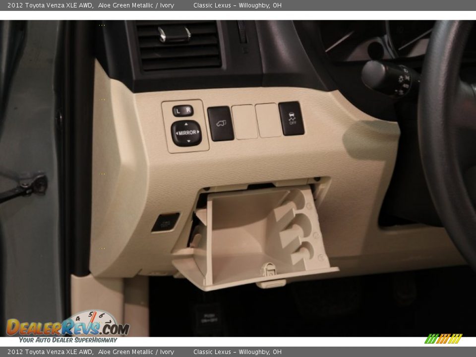 2012 Toyota Venza XLE AWD Aloe Green Metallic / Ivory Photo #5