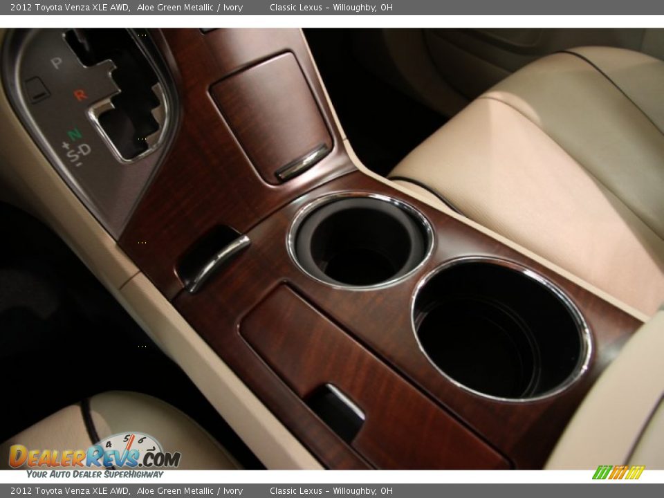 2012 Toyota Venza XLE AWD Aloe Green Metallic / Ivory Photo #11