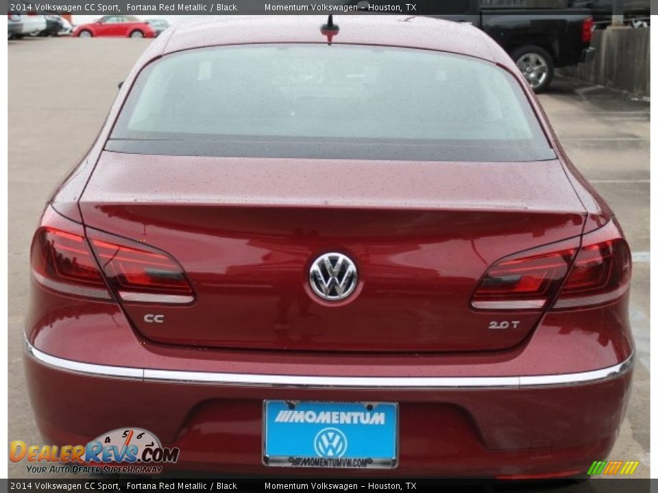 2014 Volkswagen CC Sport Fortana Red Metallic / Black Photo #7