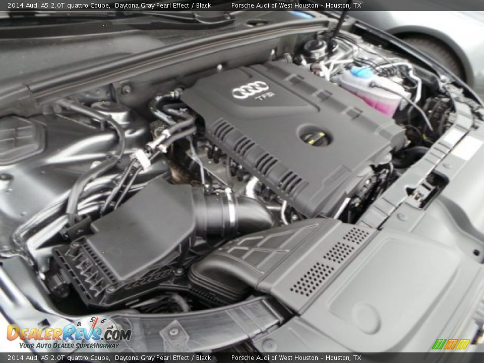 2014 Audi A5 2.0T quattro Coupe Daytona Gray Pearl Effect / Black Photo #25