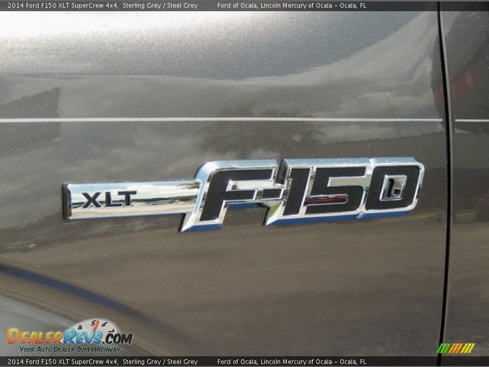 2014 Ford F150 XLT SuperCrew 4x4 Sterling Grey / Steel Grey Photo #5