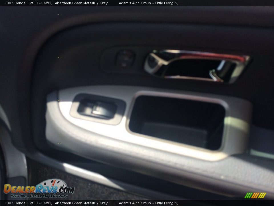 2007 Honda Pilot EX-L 4WD Aberdeen Green Metallic / Gray Photo #15