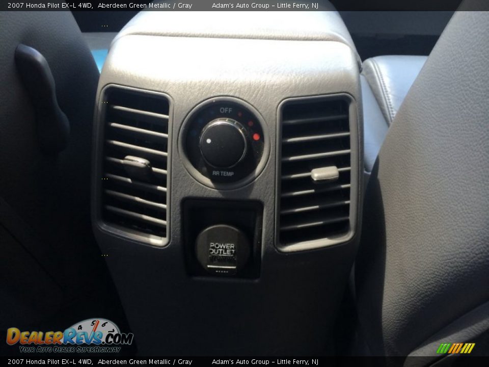 2007 Honda Pilot EX-L 4WD Aberdeen Green Metallic / Gray Photo #20