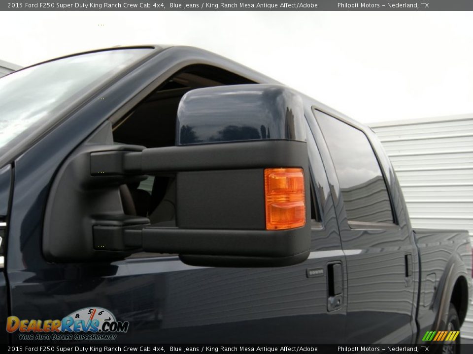 2015 Ford F250 Super Duty King Ranch Crew Cab 4x4 Blue Jeans / King Ranch Mesa Antique Affect/Adobe Photo #13