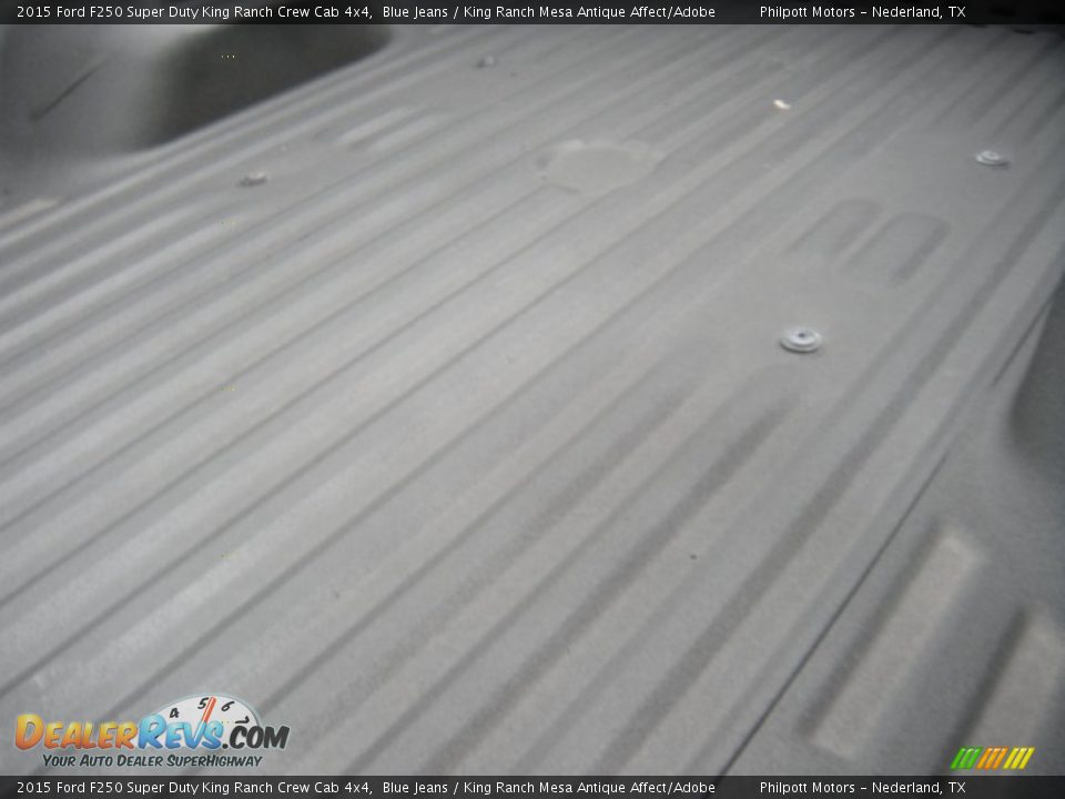 2015 Ford F250 Super Duty King Ranch Crew Cab 4x4 Blue Jeans / King Ranch Mesa Antique Affect/Adobe Photo #22