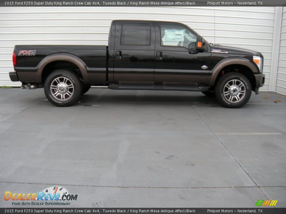 Tuxedo Black 2015 Ford F250 Super Duty King Ranch Crew Cab 4x4 Photo #3