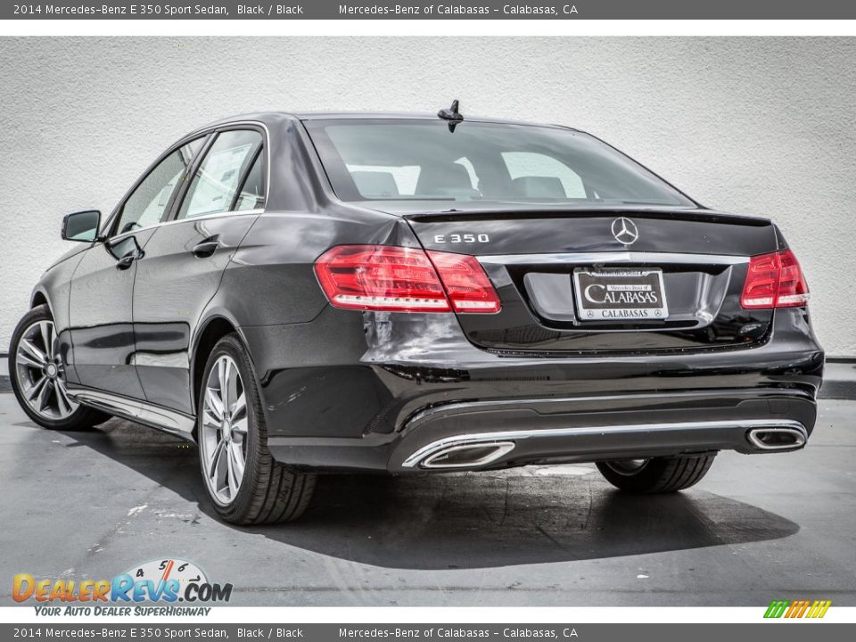2014 Mercedes-Benz E 350 Sport Sedan Black / Black Photo #2