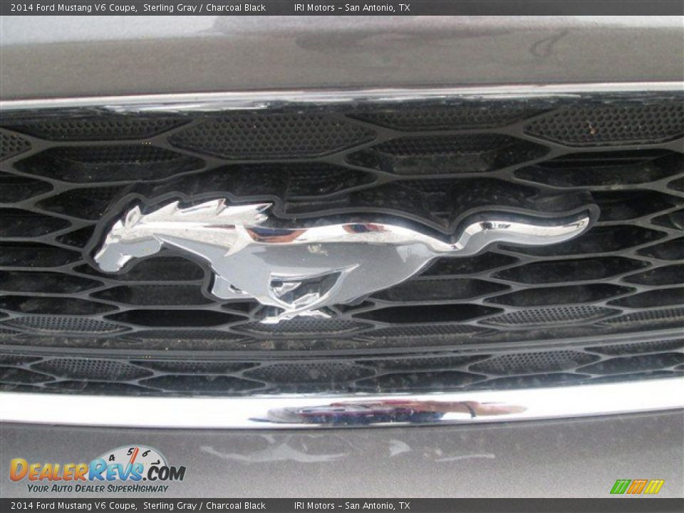 2014 Ford Mustang V6 Coupe Sterling Gray / Charcoal Black Photo #11