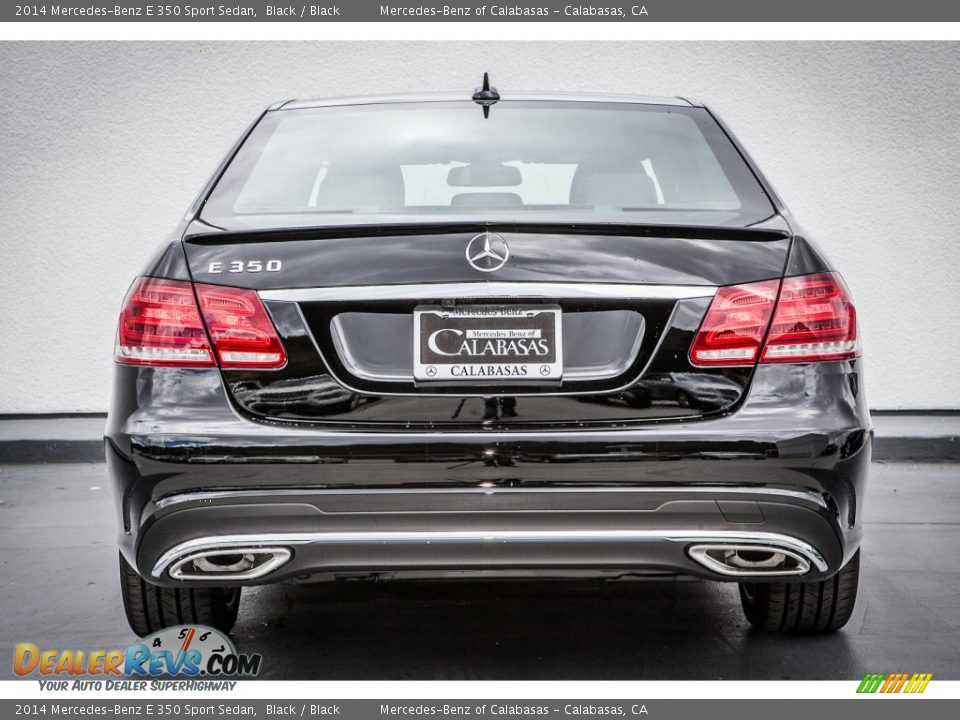 2014 Mercedes-Benz E 350 Sport Sedan Black / Black Photo #3
