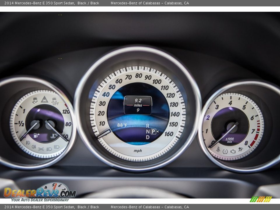2014 Mercedes-Benz E 350 Sport Sedan Black / Black Photo #6