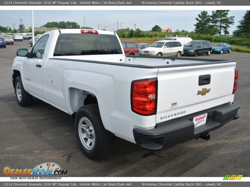 2014 Chevrolet Silverado 1500 WT Regular Cab Summit White / Jet Black/Dark Ash Photo #4