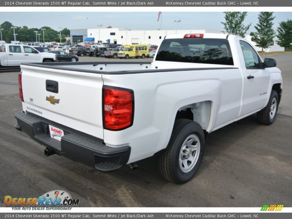 2014 Chevrolet Silverado 1500 WT Regular Cab Summit White / Jet Black/Dark Ash Photo #5