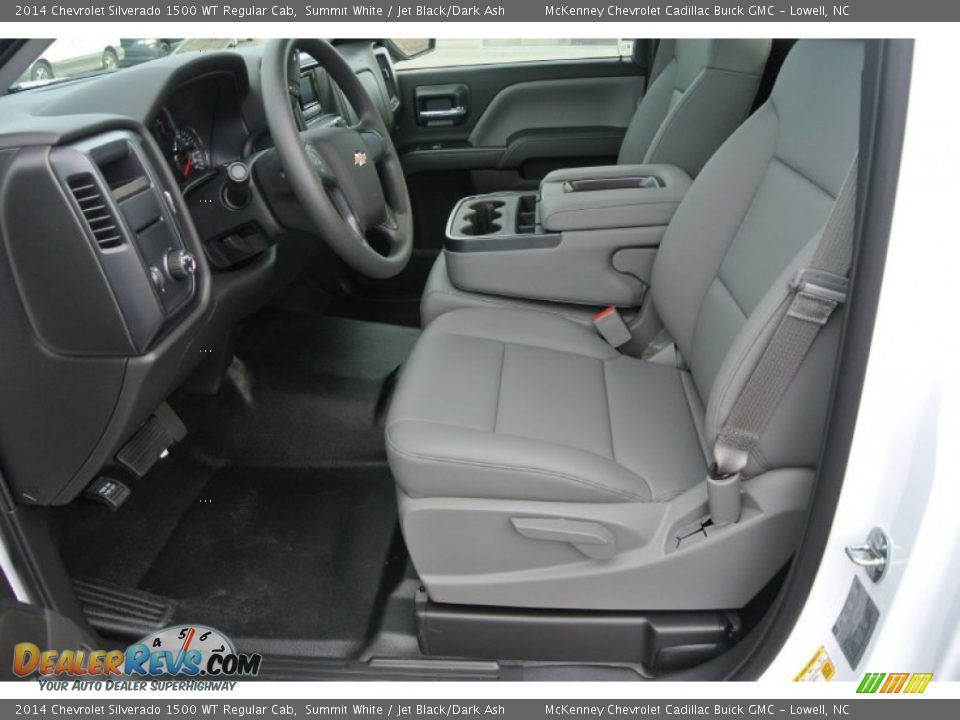 2014 Chevrolet Silverado 1500 WT Regular Cab Summit White / Jet Black/Dark Ash Photo #8
