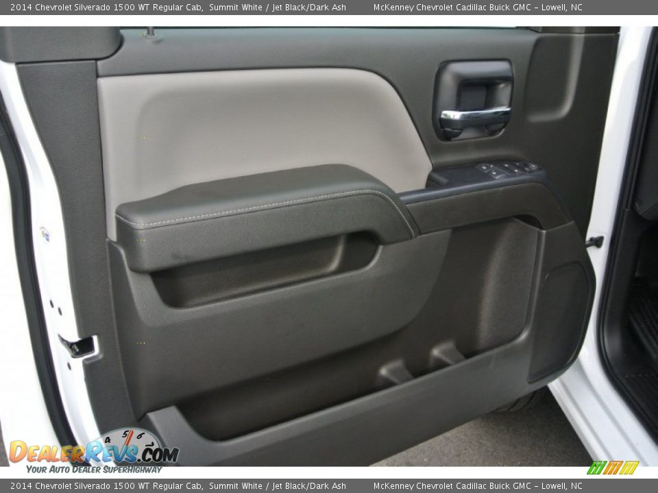 2014 Chevrolet Silverado 1500 WT Regular Cab Summit White / Jet Black/Dark Ash Photo #9