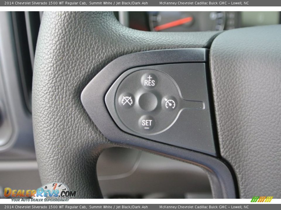 2014 Chevrolet Silverado 1500 WT Regular Cab Summit White / Jet Black/Dark Ash Photo #12