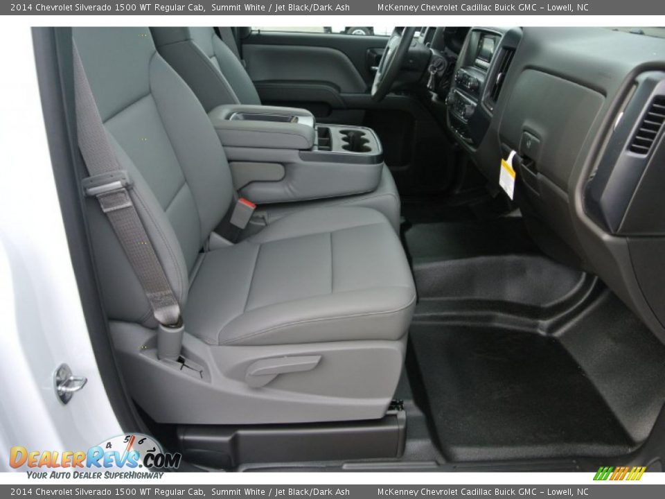 2014 Chevrolet Silverado 1500 WT Regular Cab Summit White / Jet Black/Dark Ash Photo #15