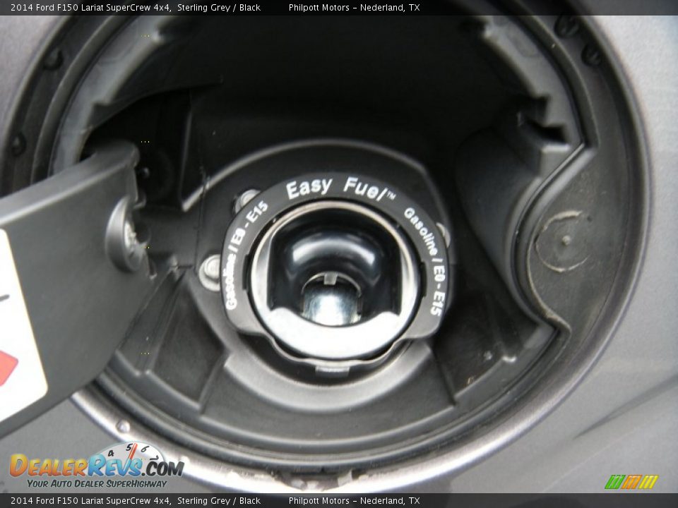 2014 Ford F150 Lariat SuperCrew 4x4 Sterling Grey / Black Photo #17